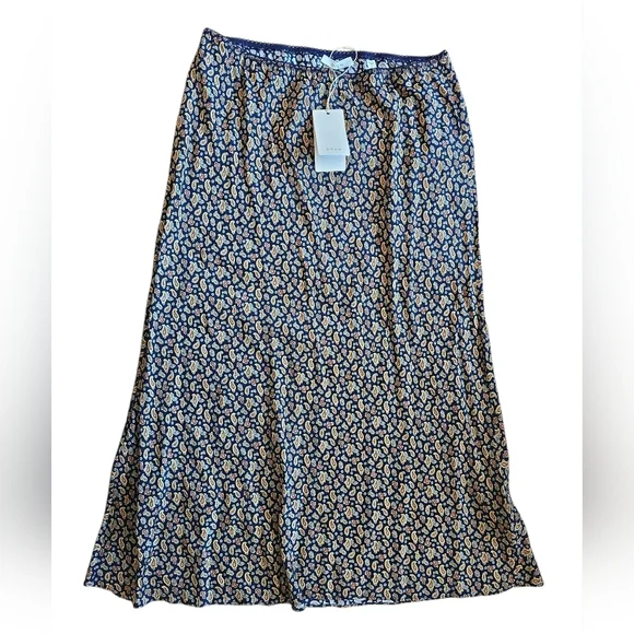 DÔEN Elowen Skirt Villette Paisley Large NWT - Picture 5 of 9